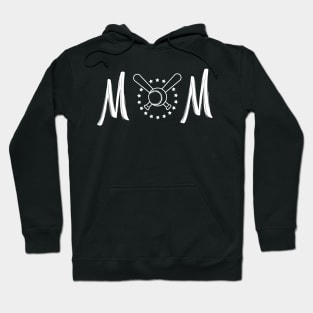 Baseball Mom MVPs - Funny & Cool Gift for Mothers, Friends, and Girlfriends - Cute & Loving Sports Mom Apparel for Women Hoodie